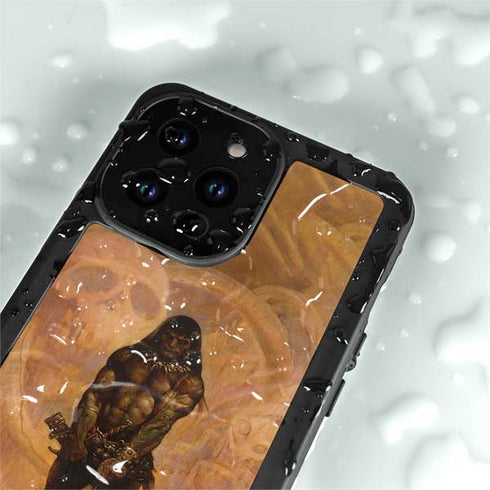 Barbarian by Frazetta iPhone 15 Pro Waterproof Case